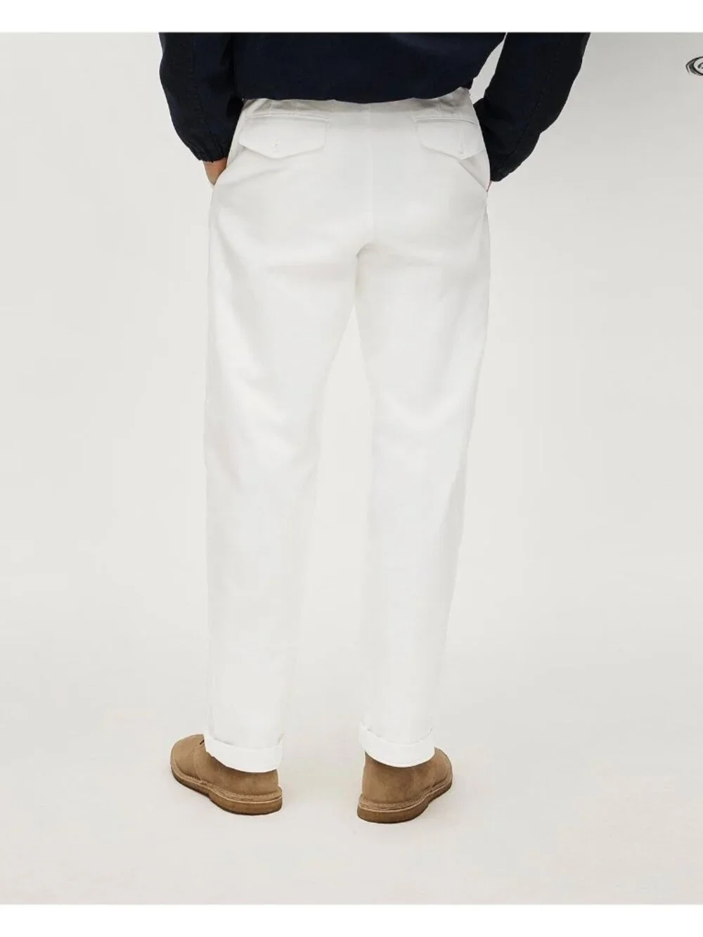 NWT J.Crew White Classic Chino Pant - Size: 34x32